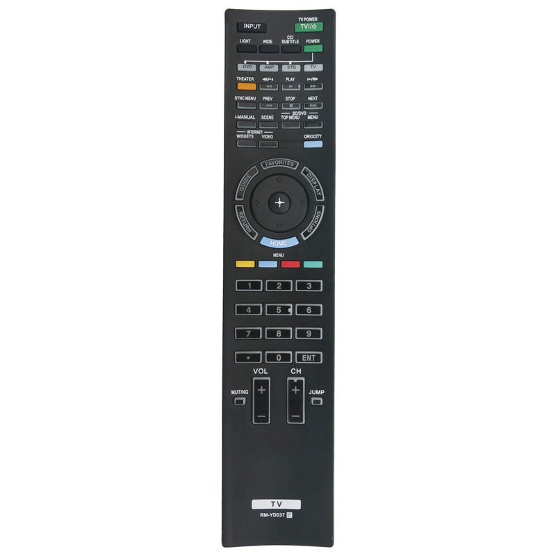 Beyution New RM-YD037 Remote Control Compatible with Sony LCD LED TV KDL-60NX810 KDL-60NX801 KDL-60NX800 KDL-55NX811 KDL-55NX810 KDL-52NX800 KDL-46NX810 KDL-46NX800 KDL-46NX711 KDL-46NX710 KDL-46NX700 - Image 1